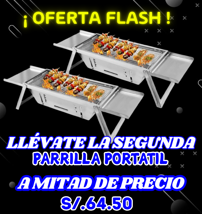 OFERTA 2DA UNIDAD DE PARRILLA PORTATIL